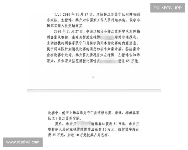 秦升涉赌案判决书曝光:牵线左禄博朱宏兴,协助赌球活动 秦升涉赌案判决书曝光:牵线左禄博朱宏兴,协助赌球活动